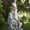 Hommage à Paul Vayson (F. Charpentier, 1913) Avignon,  Jardin des Doms. Photo RL