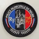 Le blason de la police municipale de Rouen.