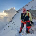 L'alpiniste Française Sophie Lavaud gravi le Mont Nanga Parbat et clôture l'ascension des quatorze sommets les plus hauts du monde. @DawaSangaysherpa
