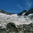 Le glacier de Tré-La-Tête, dans le Massif du Mont-Blanc. ©Wikimédia