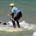 L'association girondine See Surf fait aimer la vague a des dizaines de non-voyants par an depuis maintenant 10 ans ©SeeSurf.