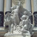 Le Progrès, sculpture allégorique de Miguel Ángel Trilles, Parc du Retiro, Madrid (1922). - ® Wikimedia Commons