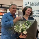 Alexandre Jardin et Anne Le Maître lors de la remise du Prix de la Liberté intériere  ©CFRT