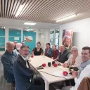 Une table ronde enregistrée dans les locaux de la pension Le Galoubet, à Clermont-Ferrand