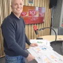 Stéphane Chabrand, professeur des écoles, à Sevrier. ©Victorien Duchet/RCF Haute-Savoie. 