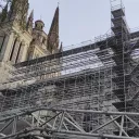 @RCF Anjou - Chantier de restauration de la toiture de la cathédrale Saint Maurice d'Angers