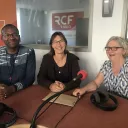 Denis Kaboré, Catherine Weben et Marie-Bouchet (de gauche à droite) ©RCFSavoie