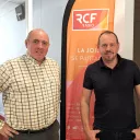 Christophe Bellanger, président des Culs Rouges, et son vice-président, Matthieu Gudefin.