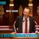 Michel Rocard en 1988 © ina.f