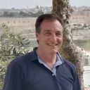 Bernard Thibaud est le directeur de la Maison d'Abraham, maison du Secours Catholique à Jérusalem-Est ©Bertrand Lachanat