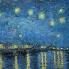 Wikimédia Commons - La nuit étoilée de V. Van Gogh 1888 Musée d'Orsay
