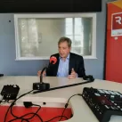 François Grosdidier dans les studios de RCF Jerico Moselle en ce mois de septembre 2021