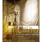 Affiche de l'exposition "C'est le chantier!" des Archives départementales de l'Orne