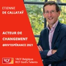 Etienne de Callatay, acteur de changement©1RCF Belgique