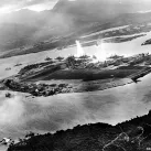 Vue aérienne de l'attaque de Pearl Harbor ©Wikimédia commons