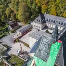 Restauration couverture et charpente du Monastère de Chalais en Isère en 2019 par l'entreprise Chardon Frères