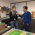 Emeline Vivier, graphiste Atelier Serre-Joint ©facebook atelier serre-joint