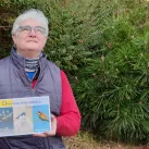 Serge Kergoat pour le livre "Oiseaux migrateurs, feuille de route" © Christophe Pluchon, 2022