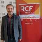 Daniel Matergia dans les studios de RCF à Metz