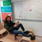 Lucas Vançon au volant de son prototype ! - DR