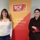 Isabelle Charpentier-Michenot, puéricultrice et Marie Lagarde, ergothérapeute, a l'origine du projet "Parents confiants". © RCF - Hugo Sastre.