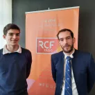 Armand, élève de Première et Baudouin Georgette DR RCF
