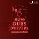 Affiche du 19e Festival Humours d'Hivers