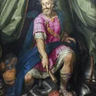 Henri IV représenté en Mars vainqueur de la Ligue, Jacob Bunel, château de Pau, vers 1605-1606 ©Wikimédia commons