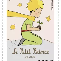 Le Petit Prince ® © Succession Antoine de Saint-Exupéry 2021 - La Poste - Emission d'un timbre à l’effigie du Petit Prince à l’occasion du 75ème anniversaire de la parution de la première édition - Mise en page/Conception graphique : David BENMUSSA