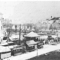 Foire des Rameaux au début du XXe siècle.
