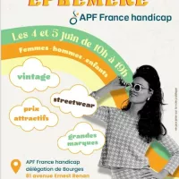 La Grande Friperie de l'APF aura lieu les 4 et 5 juin prochains.