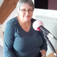 2020 - RCF Jura - Anne-Marie Pernot dans nos studios à Poligny