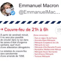 Compte twitter officiel d'Emmanuel Macron