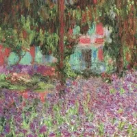 Wiki Commons - Le jardin de Giverny Claude Monet - 1900
