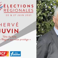 RCF Sarthe - Hervé Juvin, tête de liste "Pour une région qui vous protège" aux élections régionales 2021