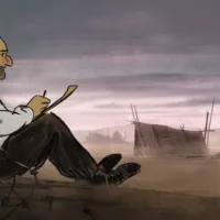 Image extraite du film d'animation "Josep" réalisé par Aurel 
