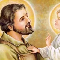 Saint Joseph et l'enfant Jésus