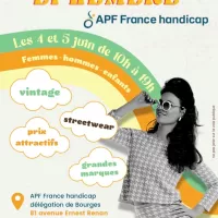 Rendez-vous les 4 et 5 juin à la délégation de l'APF à Bourges pour une grande friperie !