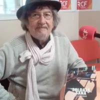 2020 - Renaud Jules - Mario Morisi présente son algoroman dans les studios de RCF Besançon