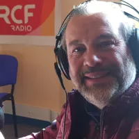 Michel Chapoutier dans les studios de RCF