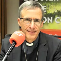 RCF Lyon - Mgr Olivier de Germay en studio