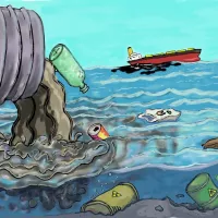 Image d'illustration pollution des océans 