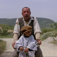 TF1 Ariane Films. Philippe Noiret dans "Cinema Paradiso", 1989.
