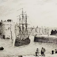 Hubert Robert, Vue du Havre en 1773