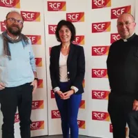 Gwenaël Le Yondre, Frédérique Conner et l'abbé Frédéric Fagot