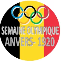 Anneaux Olympiques et drapeau Belgique/wikicommons