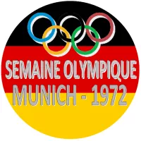 Anneaux Olympiques et drapeau Allemagne/wikicommons