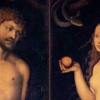 Wikimédia commons - Adam et Ève par Lucas Cranach l'Ancien (1528)