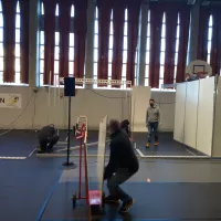 Un centre de vaccination ouvrira lundi dans le gymnase du Port Marchand à Toulon. Photo TS