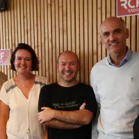 2019- RCF- Studio RCF Des représentants des églises chrétiennes au micro de Laetitia de Traversay